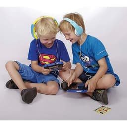 Casque enfant HA-KD7 Jaune Bleu - JVC - Image 4