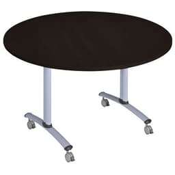 Table ronde plateau mélaminé pivotant Axe - Manutan Expert - Image 22