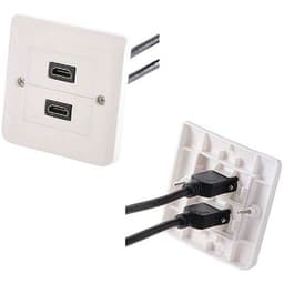Kit Plastron spécial VPI : 2x HDMI 10 m + USB 20 cm - Image 2