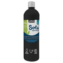 Flacon 1 litre solugouache pebeo - noir ivoire - Image principale