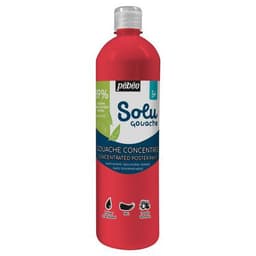 Flacon 1 litre solugouache pebeo - rouge primaire - Image principale
