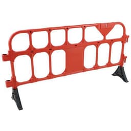 Barrière plastique avec pieds - Image 6