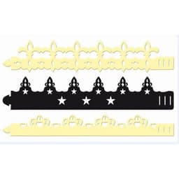 Lot de 6 couronnes à décorer - Image principale