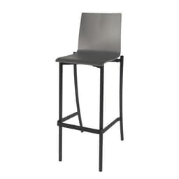 Tabouret Best 4 pieds hauteur 80 cm coque bois naturel ou teinté - Image principale