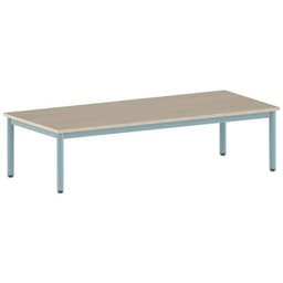 Table Carélie rectangulaire 180 x 80 cm fixe 4 pieds stratifié - Image 3