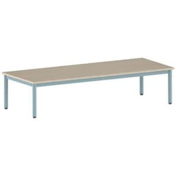 Table Carélie rectangulaire 200 x 80 cm fixe 4 pieds stratifié - Image 2