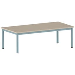 Table Carélie rectangulaire 160 x 80 cm mobile 4 pieds stratifié - Image 9