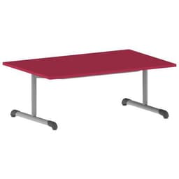 Table Bandana 120 x 80 cm fixe dégagement latéral stratifié Mobidecor - Image 5