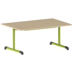 Table Bandana 120 x 80 cm fixe dégagement latéral stratifié Mobidecor - Image 6