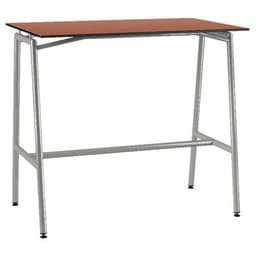 Mange-debout Ella rectangulaire hauteur 110 cm stratifié compact - Image 8