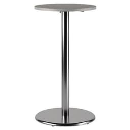 Mange-debout Menorca hauteur 110 cm Ø 60 cm pied chromé - Mobidecor - Image 5