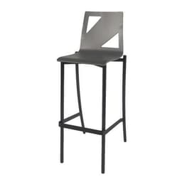 Tabouret Best 4 pieds hauteur 80 cm coque Moda bois naturel ou teinté - Image 4
