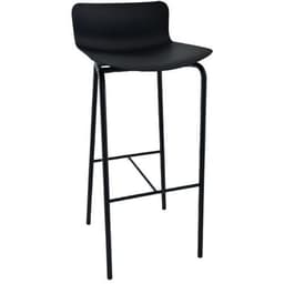 Tabouret haut Popp coque polycarbonate/piètement acier - Image 15