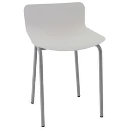 Tabouret bas Popp coque polycarbonate/piètement acier - Image 4