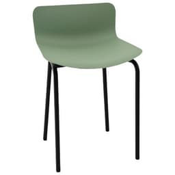 Tabouret bas Popp coque polycarbonate/piètement acier - Image 16