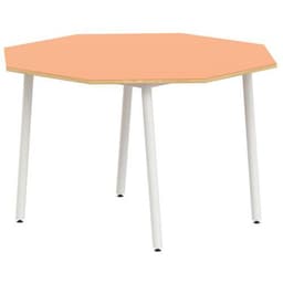 Table 4 pieds inclinés octogonale Ø 120 cm stratifié ABS - Image principale