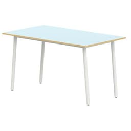 Table 4 pieds inclinés 80 x 80 cm stratifié ABS - Image 3