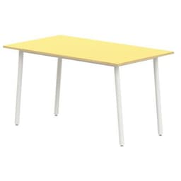 Table 4 pieds inclinés 80 x 80 cm stratifié ABS - Image 2
