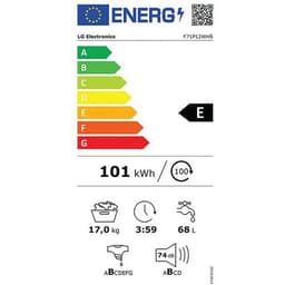 Lave-linge frontal Big Size -17L LG - F71P12WHS - Image 5