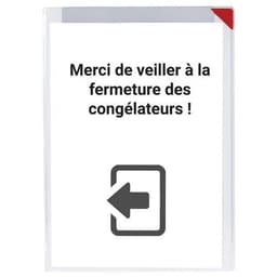 Lot de 10 Pochette d'affichage Kang Easy Clic SubZero - A4 -Tarifold - Image principale