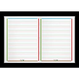Cahier pour DYS 48 pages lignées interlignes 3 mm 90 g 17x22 cm - Image 2