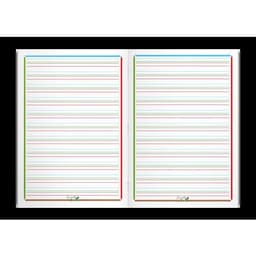 Cahier pour DYS 46 pages lignés interlignes 3 mm 90 g 21x29.7 cm - Image 2