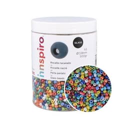 Bocal 500 grammes perles de rocaille couleurs métallisées - Image principale