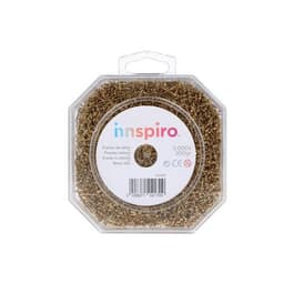 Pot 200 g pointes laiton têtes rondes 14 mm de long - Image principale
