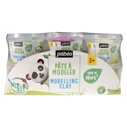 Assortiment 6x90g pâte à jouer - couleurs assorties - Image principale
