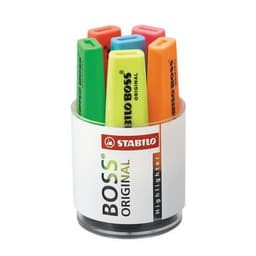 Pot 6 Stabilo boss original fluo - Image principale