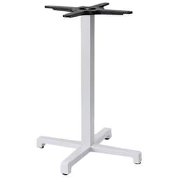 Pied de table Cross hauteur 73 cm - blanc - Image principale