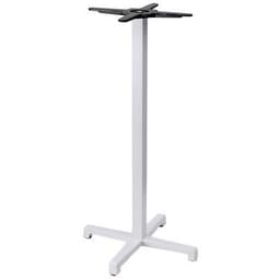 Pied de table Cross hauteur 109 cm - blanc - Image principale