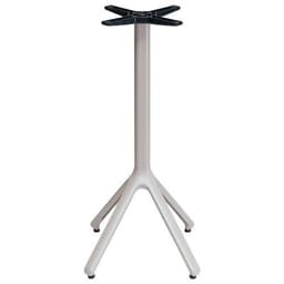 Pied de table Nemo fixe hauteur 109 cm - peint taupe - Image principale