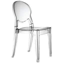 Lot de 4 chaises Igloo 4 pieds non feu - transparent - Image principale