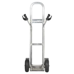 Diable alu - Roues pneumatiques - Capacité 350 kg - Image 2