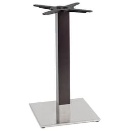 Pied de table Tiffany base carrée colonne hêtre S-CAB - Image 4