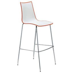 Tabourets Zebra hauteur 65 et 80 cm bicolore lot de 2 S-CAB - Image 2