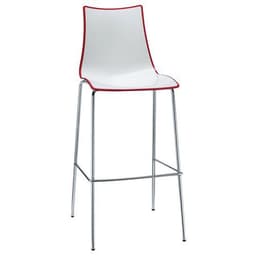 Tabourets Zebra hauteur 65 et 80 cm bicolore lot de 2 S-CAB - Image 3