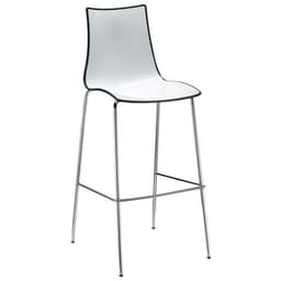 Tabourets Zebra hauteur 65 et 80 cm bicolore lot de 2 S-CAB - Image 4