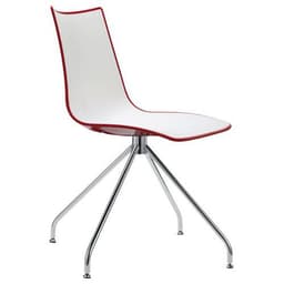 Chaises Zebra bicolore pied pivotant lot de 2 S-CAB - Image 3
