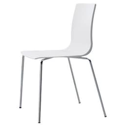 Chaises Alice 4 pieds peint ou chromé lot de 4 S-CAB - Image 2