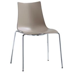 Chaises Zebra 4 pieds peints ou chromé lot de 4 S-CAB - Image 3