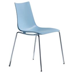 Chaises Zebra 4 pieds peints ou chromé lot de 4 S-CAB - Image 2