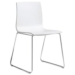 Chaises Alice piètement luge chromé ou peint lot de 2 S-CAB - Image principale