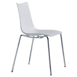Chaises Zebra 4 pieds peints ou chromé lot de 4 S-CAB - Image 4