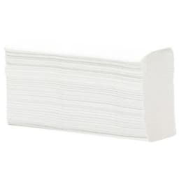Essuie-main plié en Z - Recyclé - 1 pli - Manutan (lot de 25) - Image 2