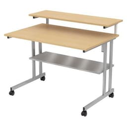 Poste informatique Mira 3 plateaux MBA - Image principale