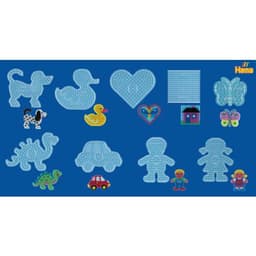 Assortiment de 9 plaques transparentes Hama MAXI - Image principale
