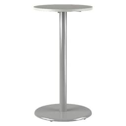 Mange-debout Menorca hauteur 110 cm Ø 60 cm pied peint - Mobidecor - Image 2
