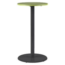 Mange-debout Menorca hauteur 110 cm Ø 60 cm pied peint - Mobidecor - Image 7